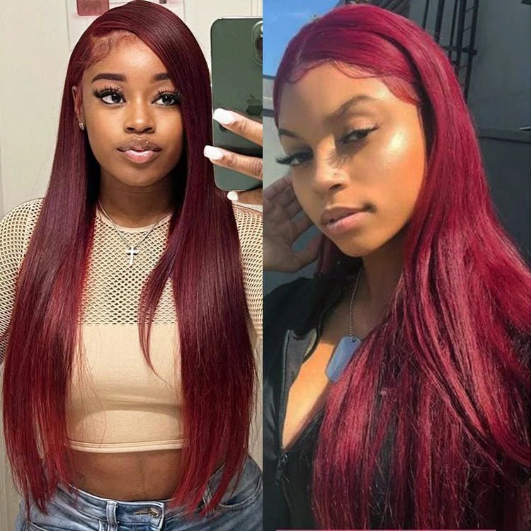 Sultry Shades Of Burgundy Hair - Superlovehair